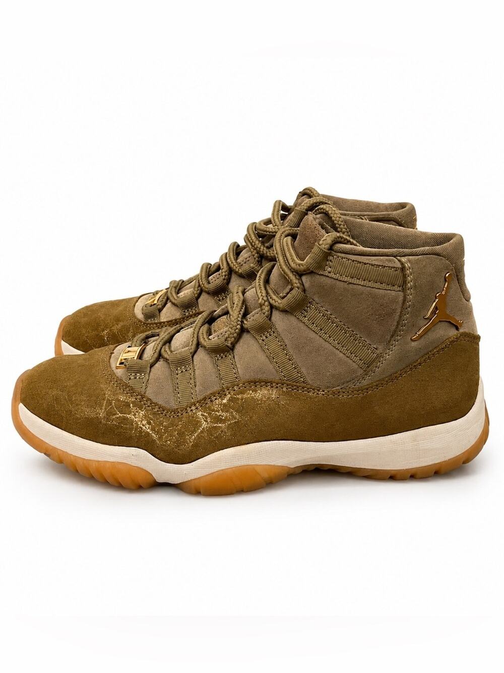 Nike Air Jordan 11 Retro "Olive Lux" Sneakers Women’s Size 8.5